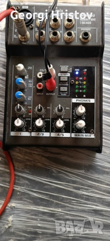 Миксер TT-MIX 502, снимка 2 - Ресийвъри, усилватели, смесителни пултове - 52751846