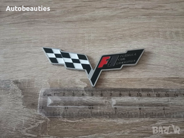 Chevrolet Corvette Grand Prix емблема, снимка 5 - Аксесоари и консумативи - 52822411