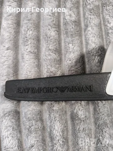 Мьжки чехли Emporio Armani, снимка 4 - Мъжки чехли - 55767896