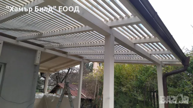 Навеси от дърво и поликарбонат - ''ХАМЪР БИЛД'' ЕООД, снимка 12 - Други - 49143033
