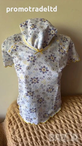 Пижама крепон къс ръкав 7/8 панталон Ареал Areal 