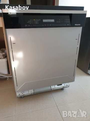 LED - Wi-Fi - Чернo Miele Auto Open Съдомиялна - Частично Вграждане, снимка 4 - Съдомиялни - 53461611