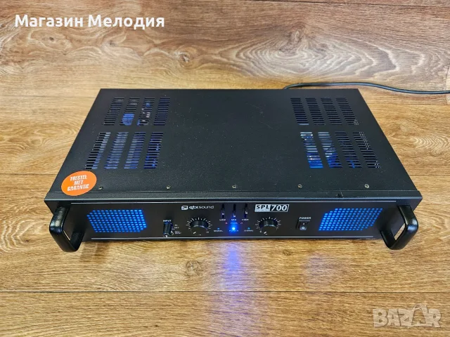 Крайно стъпало QTX Sound SPL 700EQ (2x350W) с вграден 3 канален еквалайзер – Отлично състояние!, снимка 7 - Ресийвъри, усилватели, смесителни пултове - 56160077