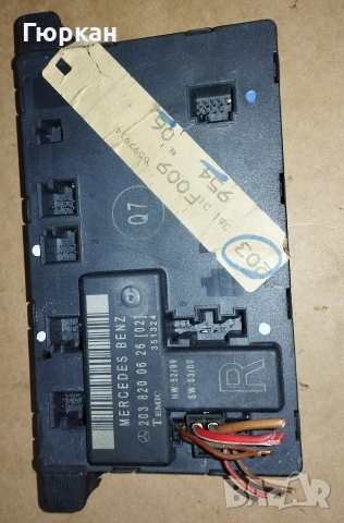 Mercedes 203 820 06 26 Контрол Модул на Дясна Врата , снимка 3 - Части - 53779863