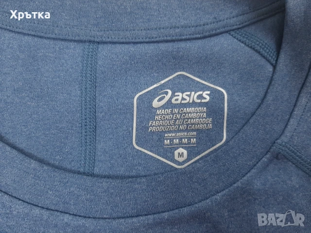 Asics - Оригинална мъжка спортна тениска размер M, снимка 6 - Тениски - 50689258