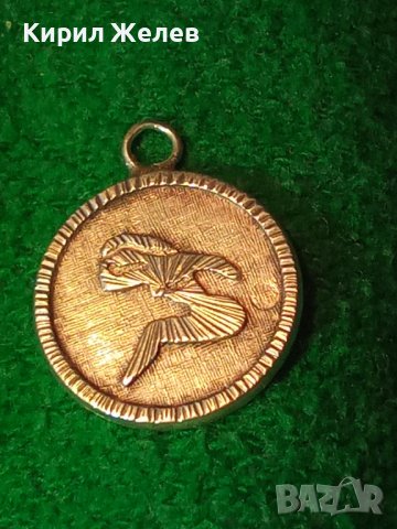 СРЕБЪРЕН ЗОДИАКАЛЕН АРТ ДЕКО МЕДАЛЬОН СРЕБРО 900 - ЗОДИЯ ДЕВА МАЙСТОРСКА ИЗРАБОТКА 36518, снимка 7 - Колиета, медальони, синджири - 40940268