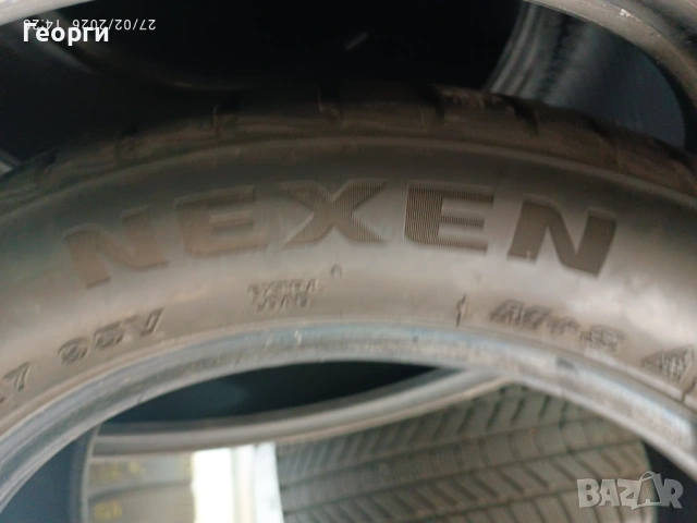 2бр.зимни гуми 205/55/17 Nexen, снимка 4 - Гуми и джанти - 53666161