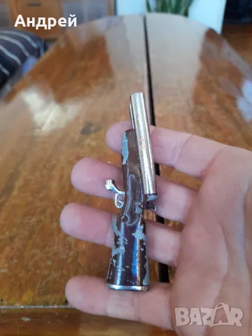 Стара запалка Пушка, снимка 2 - Други ценни предмети - 48897102