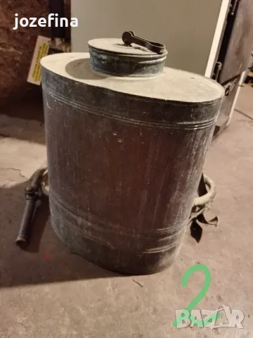 Продавам Антикварна Медна Пръскачка 10 л – 8 кг, 2 бр. на Разположение, снимка 7 - Други стоки за дома - 50368759