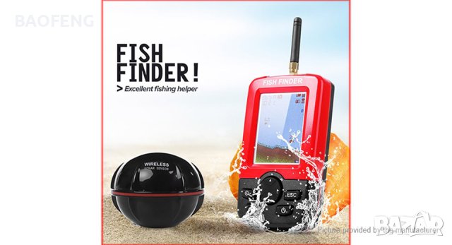 @Промо Нови Fish Finder XJ-01 Ultra безжичен ехолог Сонар за откриване на рибни пасажи гаранция 12м, снимка 9 - Екипировка - 41666469