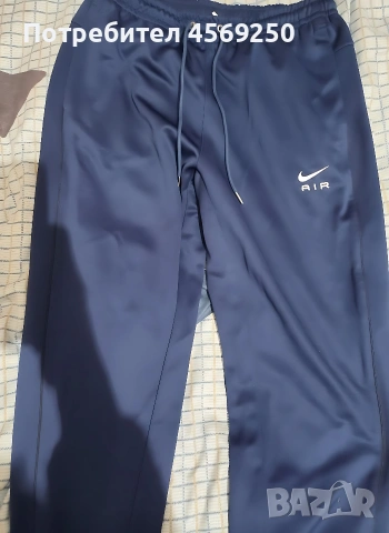 Син мъжки панталон Nike, размер L, чисто нов, не е носен, снимка 3 - Спортни дрехи, екипи - 53746128
