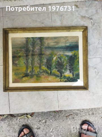 Картина на художника Владимир Гоев , снимка 4 - Антикварни и старинни предмети - 42003269