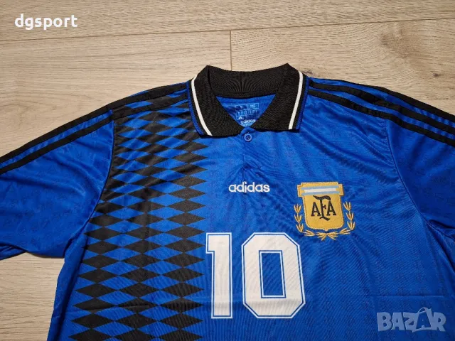 Футболна фланелка на МАРАДОНА Аржентина ретро модел 1994!!!, снимка 3 - Футбол - 49028468