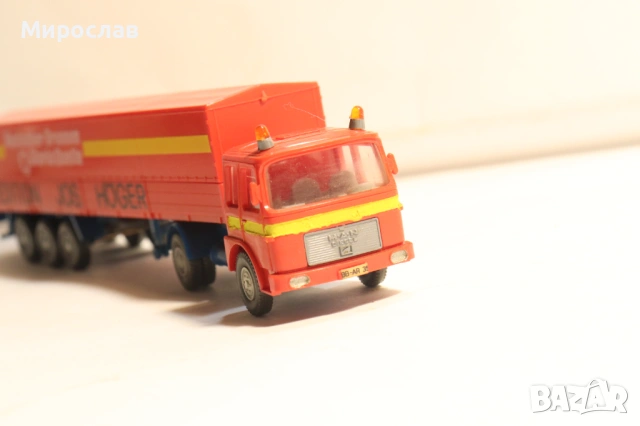 WIKING H0 1/87 MAN KАМИОН РЕТРО МОДЕЛ TIR, снимка 4 - Колекции - 53732618