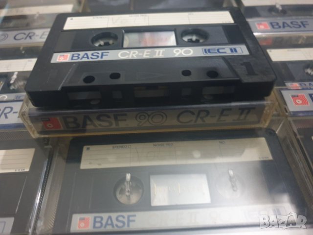 Лот от 10бр хромдиоксидни аудиокасети BASF CR-E II 90 Всички за 70лв., снимка 4 - Аудио касети - 40661455