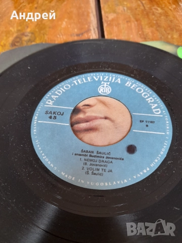 Грамофонна плоча Шабан Шаулич,Saban Saulic #12, снимка 6 - Грамофонни плочи - 51894843