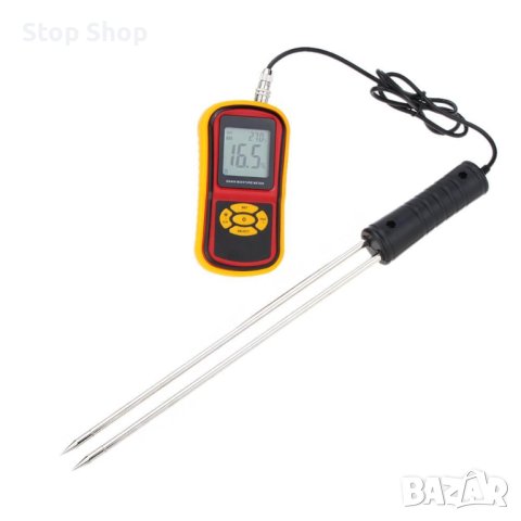 Влагомер Цифров влагомер за зърно, преносим тестер за влага GM640 LCD тестер за зърно Измерване на т, снимка 7 - Селскостопанска техника - 41626545