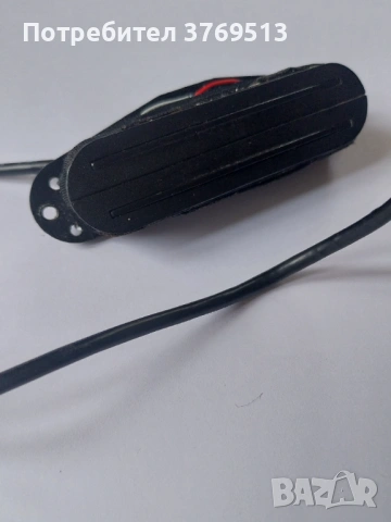 Адаптер за китара Roswell SHR Hot Rails Blade Strat Pickup Mini Humbucker Ceramic  хъмбъкър, снимка 2 - Други - 53523144