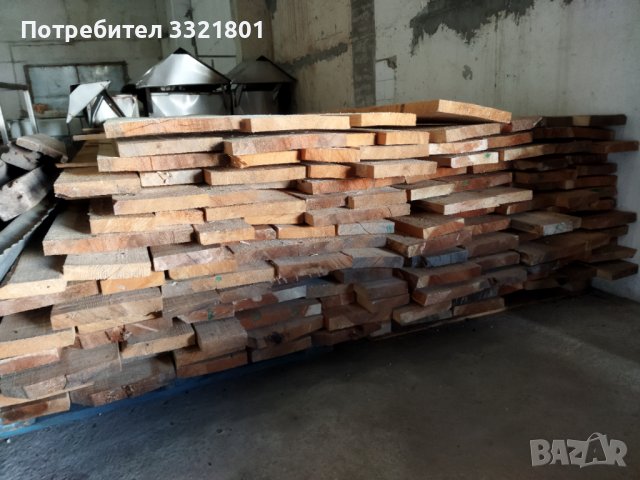 6м2 сухи дъски - 4 см. - свободна ширина