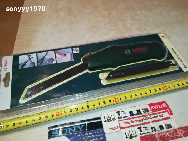 bosch-swiss made-мини трион с ножчета за саблен 0412240856, снимка 5 - Други инструменти - 48217871