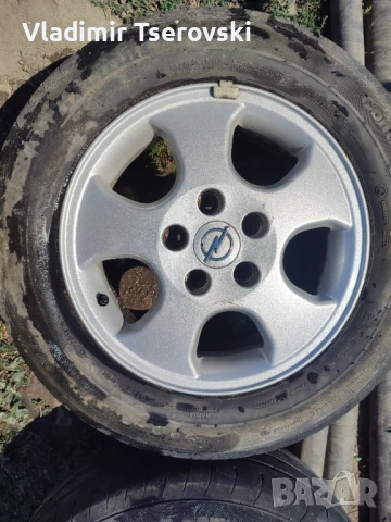 Оригинални джанти за Opel Astra, Zafira 15 цола, снимка 2 - Гуми и джанти - 50979202