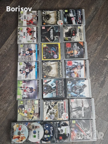 Продавам лот от 23 диска за PlaStation 3