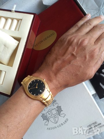 Aston Girard с дизайн на Edox Les Bemonts, снимка 8 - Мъжки - 42349842
