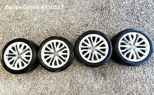 Джанти за Ауди 19ки, 5х112, 7.5J, ET33, с гуми235/45