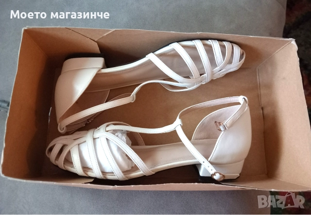 Елегантни сандали от естествена кожа, №38,5 - като нови, снимка 6 - Сандали - 51997575