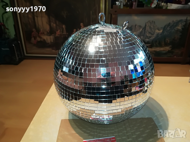 *Голяма профи диско топка-30см-за ДИСКОТЕКА/БАР, снимка 10 - Ресийвъри, усилватели, смесителни пултове - 15575877