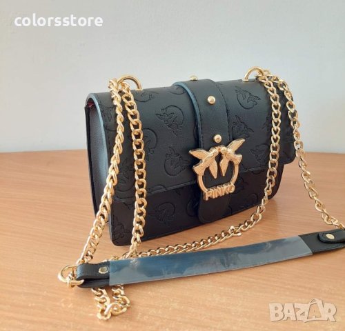Луксозна Черна чанта код AF102, снимка 2 - Чанти - 39229783