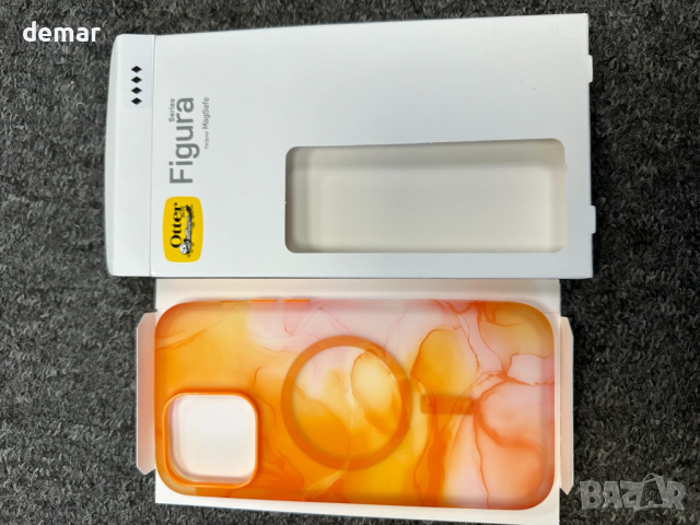  OtterBox Калъф за iPhone 14 Pro Max за MagSafe, удароустойчив, ултратънък, оранжев, снимка 5 - Калъфи, кейсове - 44741815