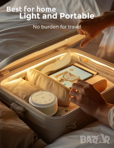 Momcozy Звукова машина бял шум за бебе - 20 успокояващи звука , снимка 7 - Други - 51039931