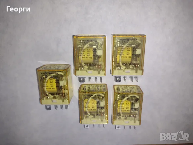 Релета RH2B - DC24V, снимка 6 - Резервни части за машини - 56275360