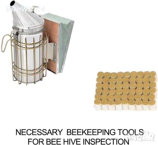 Mr.Bee Комплект инструменти за пчеларство пушилка + аксесоари НОВО, снимка 6 - Други - 44349268