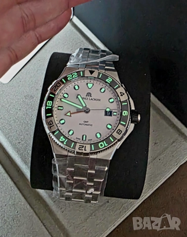Чисто нов Maurice Lacroix Aikon Venturer GMT Automatic, снимка 9 - Мъжки - 52776505