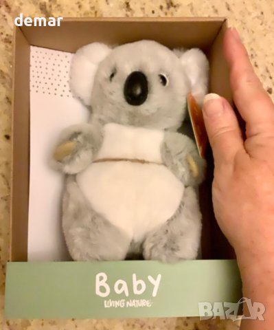 Living Nature Baby Koala Плюшена играчка пухкава коала за бебета и малки деца, снимка 7 - Плюшени играчки - 44478410