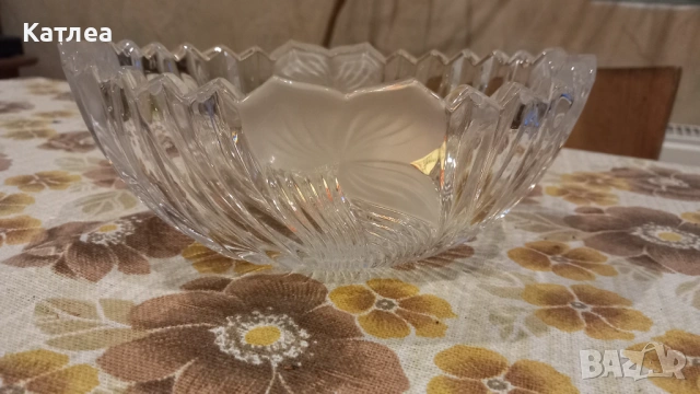 Кристална бонбониера , снимка 4 - Декорация за дома - 53702903