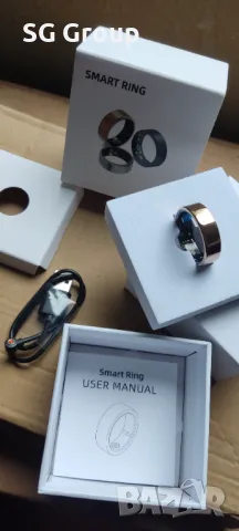 Смарт фитнес пръстен Xmart 2301B, Пулс, Калории, Сърдечна честота, снимка 9 - Смарт гривни - 47607690