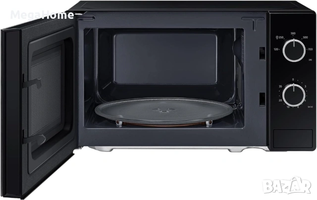 Микровълнова фурна Royalty Line RL-MWO-3818 BLACK - 20L, 700W, снимка 2 - Микровълнови - 53105423