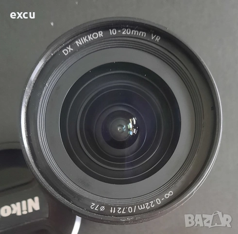 Широкоъгълен обектив Nikkor AF-P 10-20 VR, снимка 2 - Обективи и филтри - 53618297