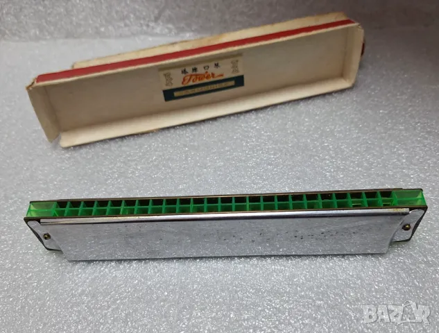 Хармоника "Tower" Китай: Шанхай, 70-те години, снимка 7 - Антикварни и старинни предмети - 48800612