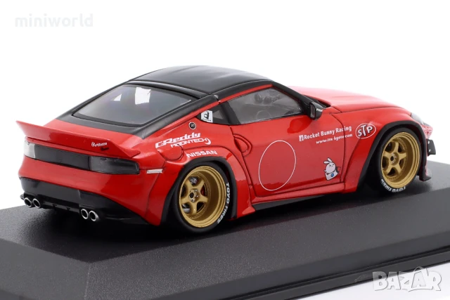 NISSAN FAIRLADY Z PANDEM Rocket Bunny 2022 - мащаб 1:43 на SOLIDO моделът е нов в PVC дисплей-кейс, снимка 2 - Колекции - 51281417