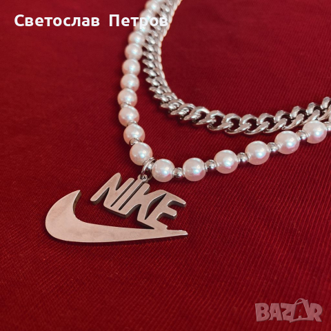 Гердан Найк Nike Necklace , снимка 3 - Колиета, медальони, синджири - 36314037
