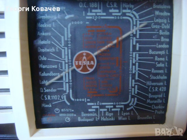 Радио, радиоапарат лампов TESLA  TALISMAN 307U, снимка 5 - Други - 40445441