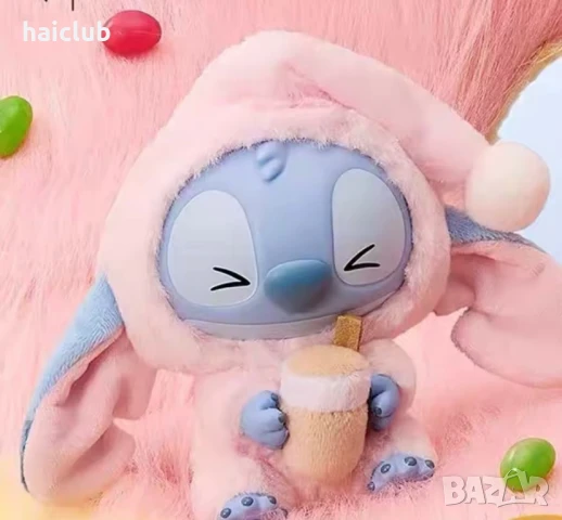 Labubu Stitch плюшена играчка/Лабубу Стич , снимка 8 - Плюшени играчки - 50569643