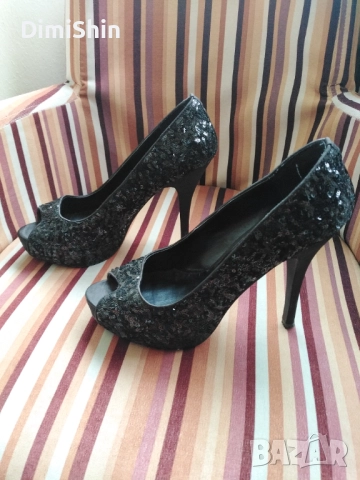 Елегантни обувки с висок ток Мегияс