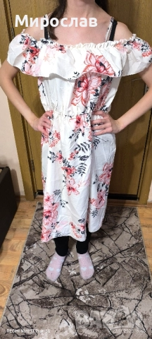 Дамска Ежедневна Рокля Размер S ЧОСТО НОВА ! ! !