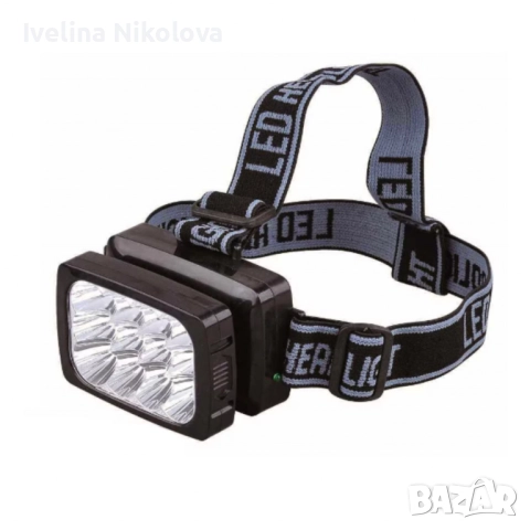 YAJIA Акумулаторна супер ярка 12 LED челна лампа YJ-1837 черна FL109-C, снимка 2 - Къмпинг осветление - 52671802