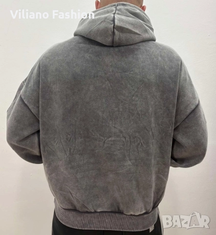 Мъжки суичър Овърсайз, снимка 2 - Спортни дрехи, екипи - 52255459